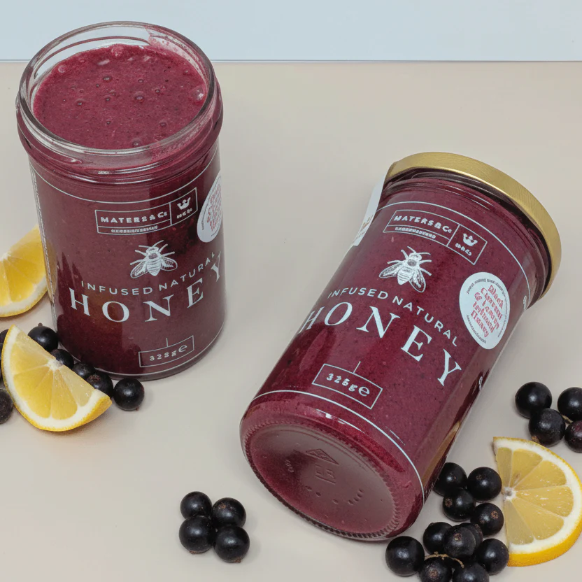 Blackcurrant & Lemon Infused Buckinghamshire Soft Set Honey - Image 8